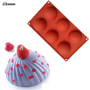 SHENHONG Rotating Silicone Cake Hemisphere Chocolate Mold 3D Mould Mousse Moule Pastry Art Baking Pan Bakeware Dessert
SHENHONG Rotating Silicone Cake Hemisphere Chocolate Mold 3D Mould Mousse Moule Pastry Art Baking Pan Bakeware Dessert
