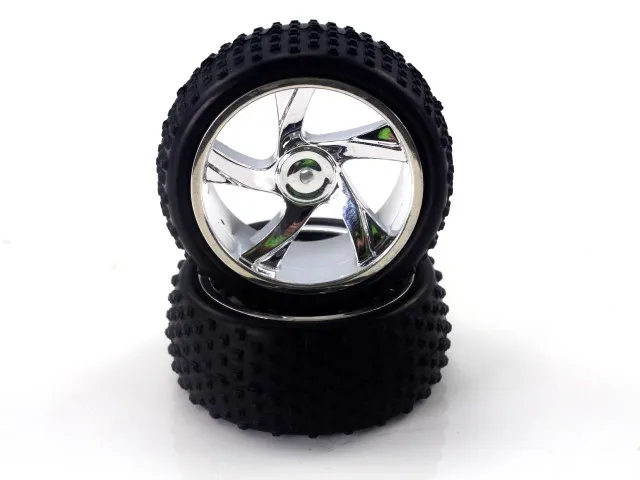 HIMOTO 1:18 Tire and Chrome Rim for Buggy and Short Course Truck 28659V (23626V+28658) 2P
HIMOTO 1:18 Tire and Chrome Rim for Buggy and Short Course Truck 28659V (23626V+28658) 2P