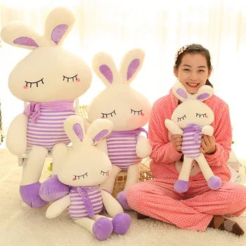 5 colors Creative striped rabbit doll plush toys lovely rabbit valentine's day gifts
5 colors Creative striped rabbit doll plush toys lovely rabbit valentine's day gifts