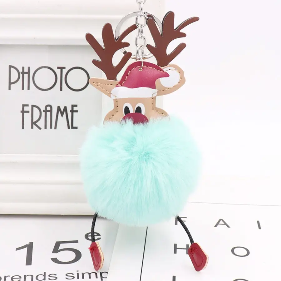 New Plush Elk Pendants Keyring Keychain Pompom Reindeer Fur Ball Doll Keychain Xmas Ornaments Party Favors Christmas New Year
New Plush Elk Pendants Keyring Keychain Pompom Reindeer Fur Ball Doll Keychain Xmas Ornaments Party Favors Christmas New Year