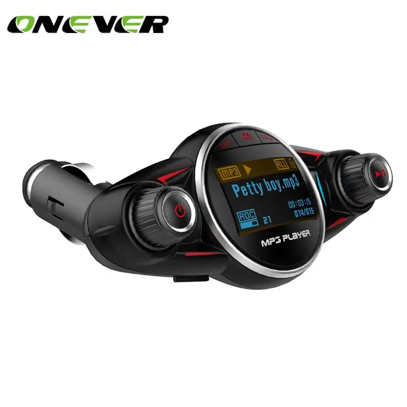 Onever Wireless Bluetooth 4.0 USB FM Transmitter Modulator MP3 Player U Disk LCD Display Car Kit 5V 2.1A Charger Adapter
Onever Wireless Bluetooth 4.0 USB FM Transmitter Modulator MP3 Player U Disk LCD Display Car Kit 5V 2.1A Charger Adapter