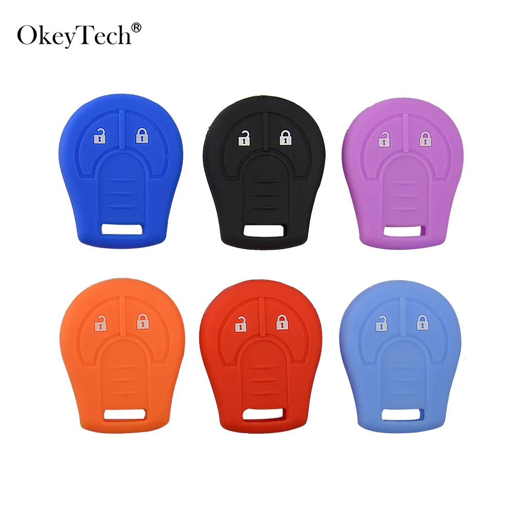 OkeyTech 2 Button Silicone Soft Remote Car Key Fob Case Cover For Nissan Juke Micra Qashqai Auto Key Holder Protector Accessorie
OkeyTech 2 Button Silicone Soft Remote Car Key Fob Case Cover For Nissan Juke Micra Qashqai Auto Key Holder Protector Accessorie