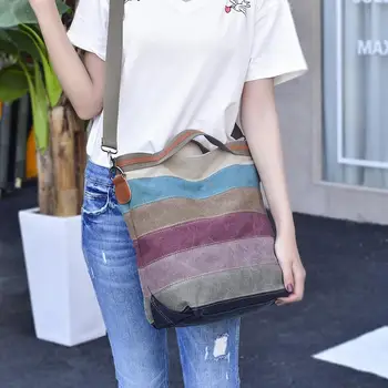 COZMOZ stripe canvas bag ladies hand bags crossbody bags for women 2019 casual tote handbags feminina bolsos mujer sac a main
COZMOZ stripe canvas bag ladies hand bags crossbody bags for women 2019 casual tote handbags feminina bolsos mujer sac a main