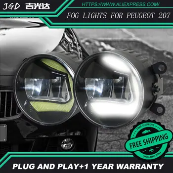 Free Shipping Fog light For Peugeot 207 LR2 2006-2014 Car styling front bumper LED fog Lights high brightness fog lamps 1set
Free Shipping Fog light For Peugeot 207 LR2 2006-2014 Car styling front bumper LED fog Lights high brightness fog lamps 1set
