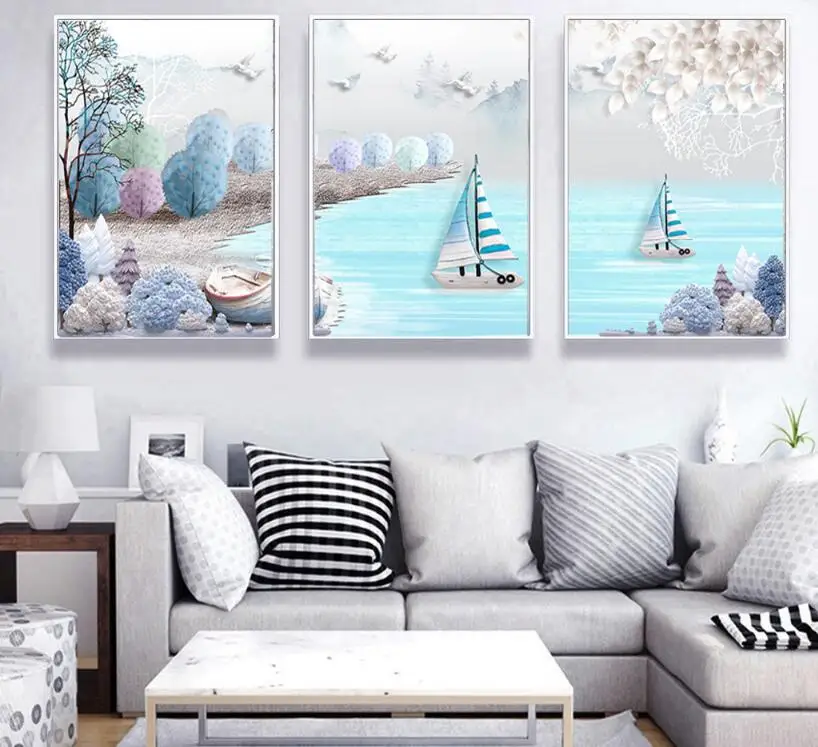 Modern Minimalist Mediterranean Nautical Abstract Nordic Decorative Canvas Painting Unframed Canvas Poster Wall Art Home Decor
Modern Minimalist Mediterranean Nautical Abstract Nordic Decorative Canvas Painting Unframed Canvas Poster Wall Art Home Decor