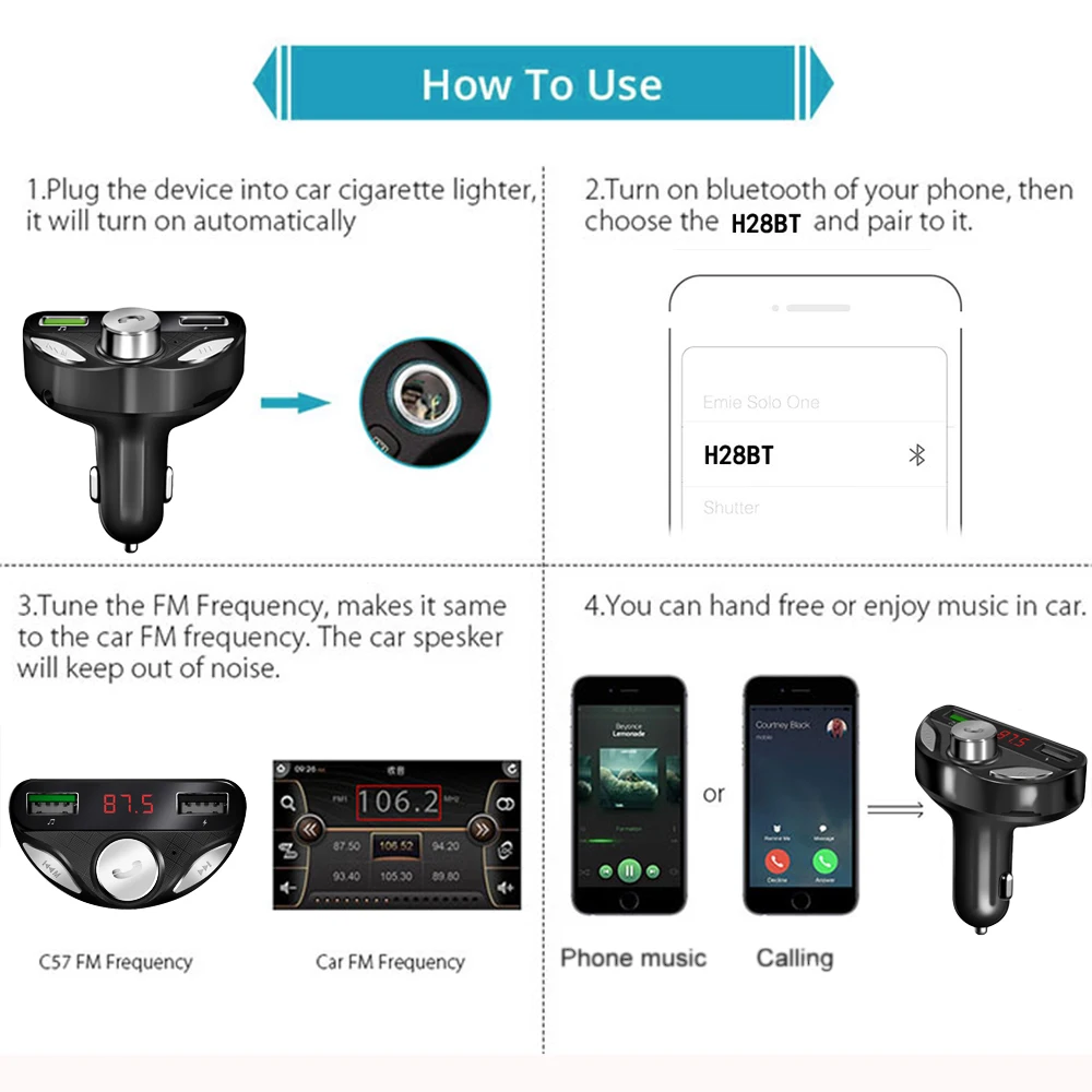 E0229 Bluetooth FM modulator 08