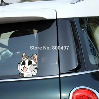 10 x Newest Cute Cat Chi's Sweet Home Hitting the Glass Car Stickers Car Decals for Toyota Honda Chevrolet Volkswagen Tesla BMW
10 x Newest Cute Cat Chi's Sweet Home Hitting the Glass Car Stickers Car Decals for Toyota Honda Chevrolet Volkswagen Tesla BMW