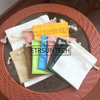 100pcs High quality Handmade Cotton canvas Storage Package Bag Drawstring Bag Travel Women Small Cloth Bag Christmas Gift pouch
100pcs High quality Handmade Cotton canvas Storage Package Bag Drawstring Bag Travel Women Small Cloth Bag Christmas Gift pouch
