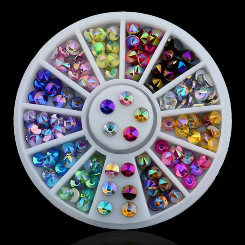 1 Box Colorful 3D Jelly AB Acrylic Wheel Nail Stickers Decoration DIY Nail Art Tips Jewelry Rhinestones Manicure tools
1 Box Colorful 3D Jelly AB Acrylic Wheel Nail Stickers Decoration DIY Nail Art Tips Jewelry Rhinestones Manicure tools