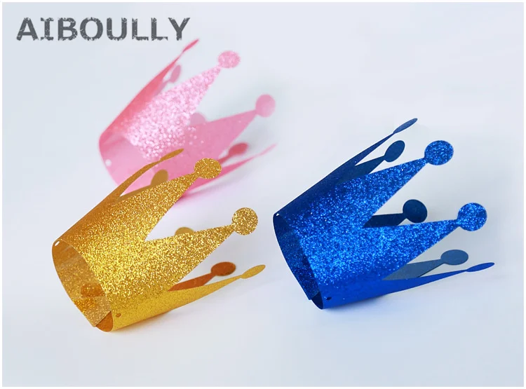 6pcs/pack Adult Child Crown Cap Party Supplies Birthday Party Baby Shower Children's Day Hat Prince and Princess Shiny Plastic
6pcs/pack Adult Child Crown Cap Party Supplies Birthday Party Baby Shower Children's Day Hat Prince and Princess Shiny Plastic