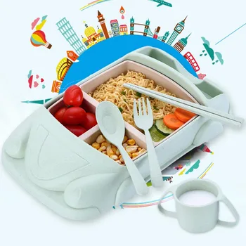 Baby Food Containers Bamboo Fiber Infant training dishes Baby feeding Set Car shape Bowl Cup Plates Sets Children Tableware 8
Baby Food Containers Bamboo Fiber Infant training dishes Baby feeding Set Car shape Bowl Cup Plates Sets Children Tableware 8