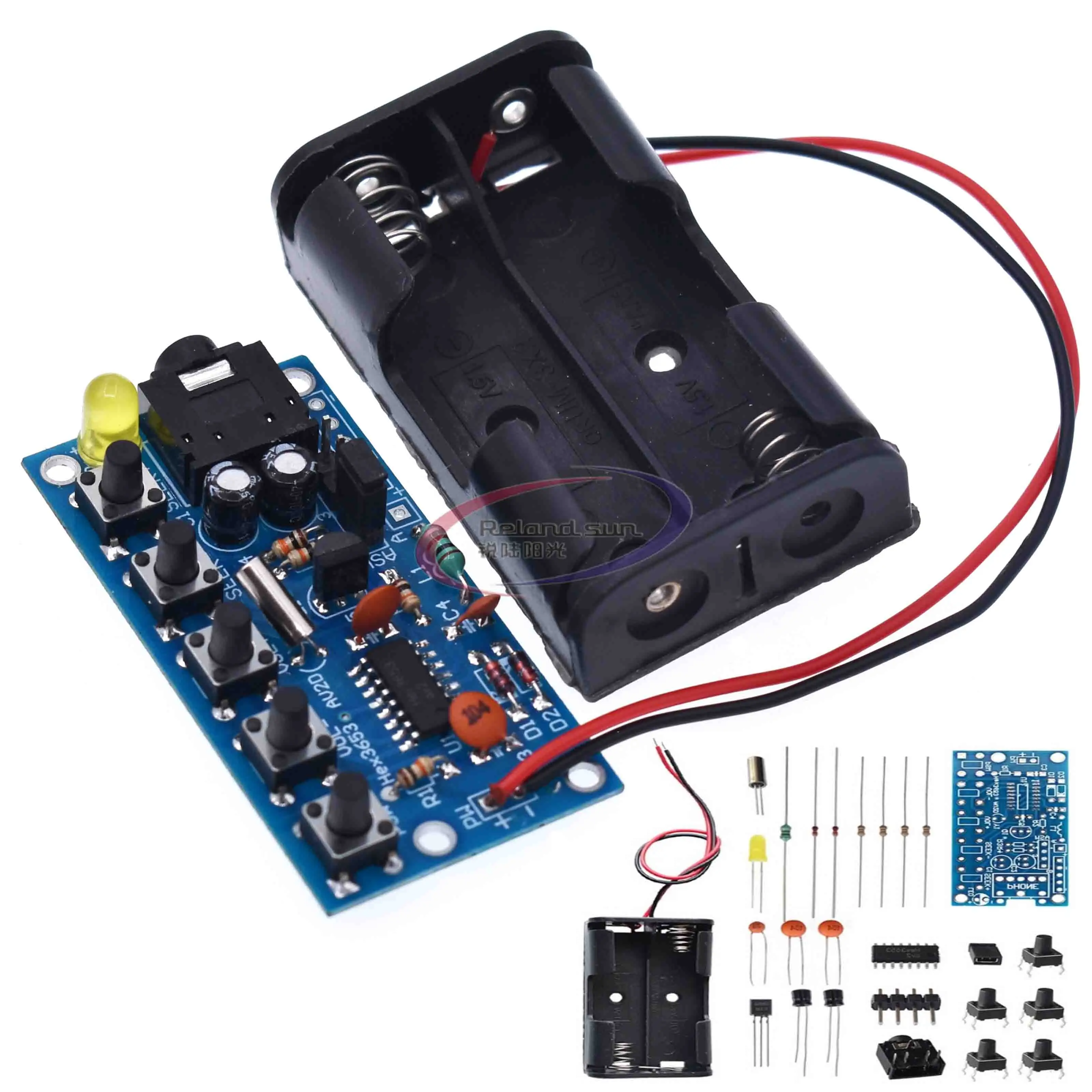 Wireless Stereo FM Radio Receiver Module PCB FM DIY Electronic Kits 76MHz-108MHz DC 1.8V-3.6V
Wireless Stereo FM Radio Receiver Module PCB FM DIY Electronic Kits 76MHz-108MHz DC 1.8V-3.6V