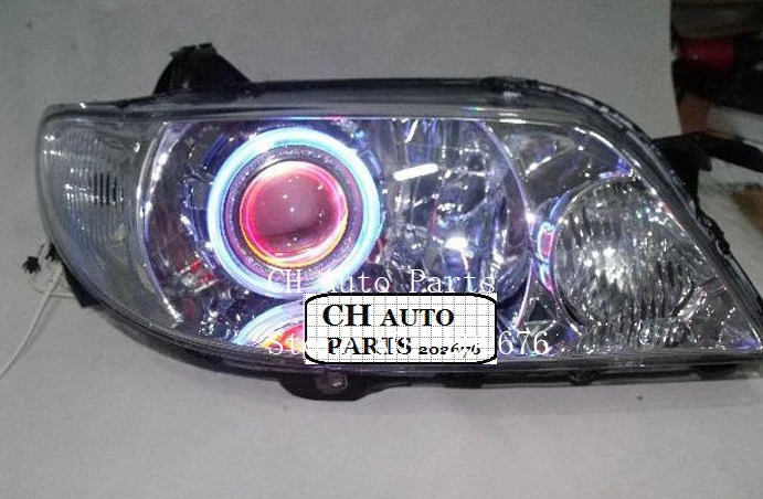 

FREE SHIPPING, CHA 2005-2009 ANGEL EYE COMPLETE HEADLIGHT, WITH EVIL EYE AND BI-XENON PROJECTOR, COMPATIBLE CARS: SAIL