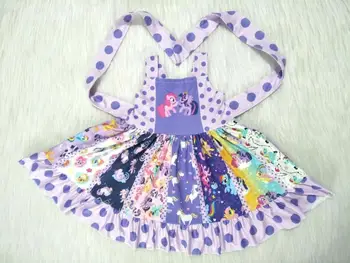 Wholesale/retail rainbow dress baby girls cartoon unicorn pattern dresses kids strap summer boutique children's frocks
Wholesale/retail rainbow dress baby girls cartoon unicorn pattern dresses kids strap summer boutique children's frocks
