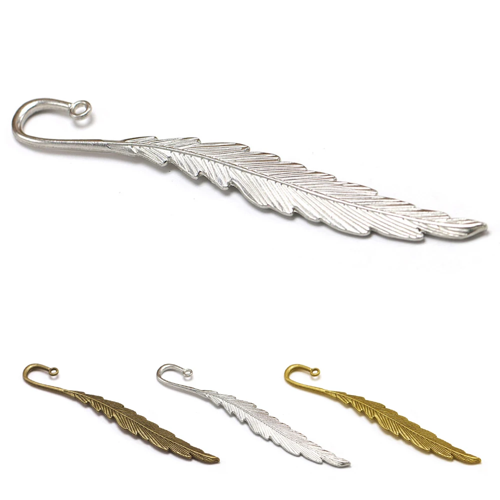 2PCS Alloy Exquisite Page Marker Unique Office Gift Bookmark Feather Retro Pendant School
2PCS Alloy Exquisite Page Marker Unique Office Gift Bookmark Feather Retro Pendant School