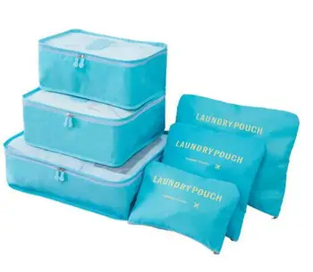 6 Pcs/Set Travel Storage BagLuggage Clothes Tidy Organizer Portable Pouch Suitcase Underwear Organizer Waterproof Storage
6 Pcs/Set Travel Storage BagLuggage Clothes Tidy Organizer Portable Pouch Suitcase Underwear Organizer Waterproof Storage