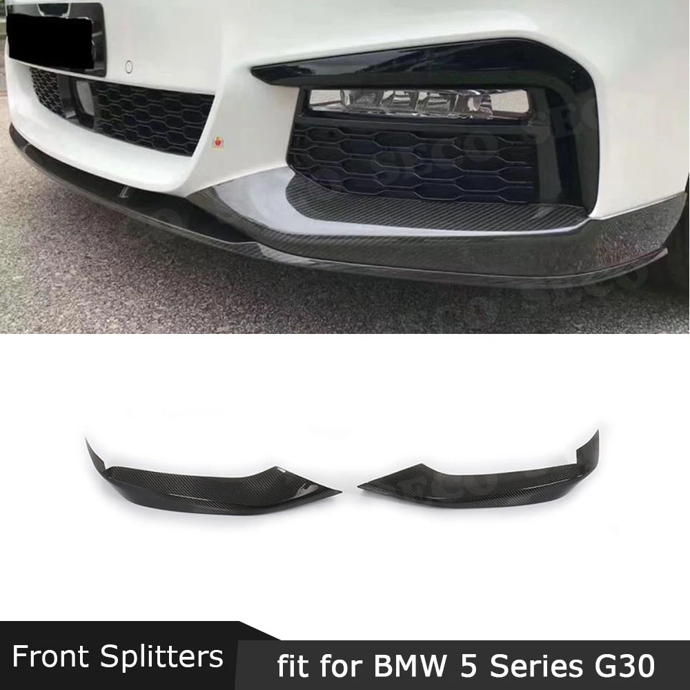 Front Lip Splitters Aprons for BMW 5 Series G30 G31 G38 520i 530i 540i M Sport 2017-2019 Carbon Fiber Head Bumper Flaps
Front Lip Splitters Aprons for BMW 5 Series G30 G31 G38 520i 530i 540i M Sport 2017-2019 Carbon Fiber Head Bumper Flaps