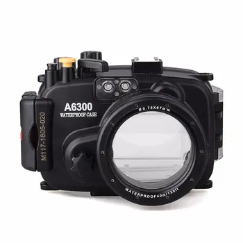 Meikon 40m/130ft Waterproof Underwater Camera Housing Case for Sony A6300 Can Be Used With 16-50mm Lens
Meikon 40m/130ft Waterproof Underwater Camera Housing Case for Sony A6300 Can Be Used With 16-50mm Lens