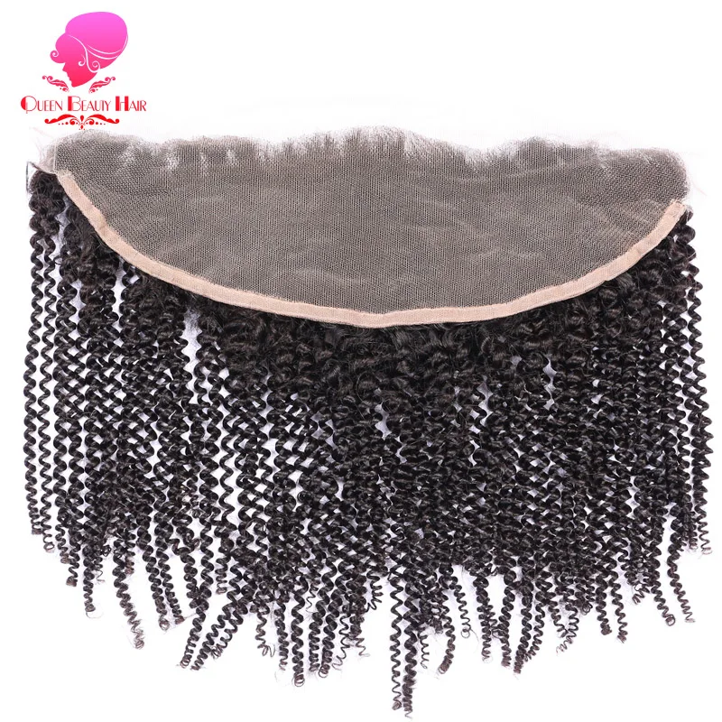 QUEEN BEAUTY HAIR Brazilian Remy Hair Lace Frontal Closure Afro Kinky Curly 13*4 Bleached Knots Baby Hair 100% Human Hair
QUEEN BEAUTY HAIR Brazilian Remy Hair Lace Frontal Closure Afro Kinky Curly 13*4 Bleached Knots Baby Hair 100% Human Hair