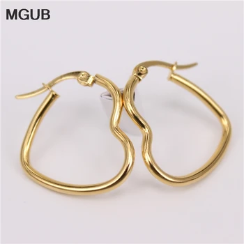 MGUB 25MM -55mm Heart-shaped wire plated earrings Fine hand polishing Stainless steel Lightweight Men and women preferred HX4
MGUB 25MM -55mm Heart-shaped wire plated earrings Fine hand polishing Stainless steel Lightweight Men and women preferred HX4