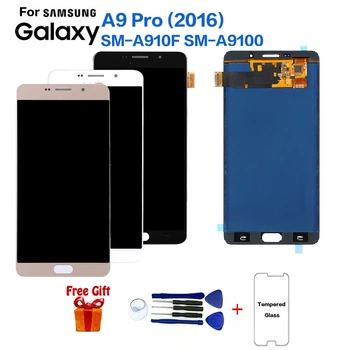 TFT LCD For Samsung Galaxy A9 Pro(2016) SM-A9100 Display Screen module for Samsung SM-A910F lcd display screen replacement
TFT LCD For Samsung Galaxy A9 Pro(2016) SM-A9100 Display Screen module for Samsung SM-A910F lcd display screen replacement