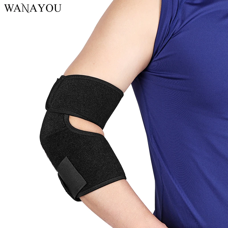WANAYOU 1PCS Elastic bandage tennis elbow support protector basketball running volleyball compression adjustable elbow pad brace
WANAYOU 1PCS Elastic bandage tennis elbow support protector basketball running volleyball compression adjustable elbow pad brace