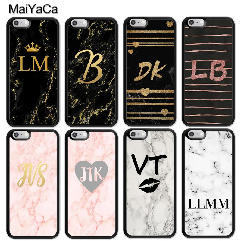 MaiYaCa PERSONALISED GOLD HEART MARBLE CUSTOM INITIALS NAME Soft Rubber Phone Cases For iPhone 6S 7 8 Plus X XR XS MAX SE Cover
MaiYaCa PERSONALISED GOLD HEART MARBLE CUSTOM INITIALS NAME Soft Rubber Phone Cases For iPhone 6S 7 8 Plus X XR XS MAX SE Cover