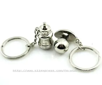 12 pairs/lot Alloy Nipple bottle Key chain/Key ring holder Best Gift for Lover Best Gift to Valentines
12 pairs/lot Alloy Nipple bottle Key chain/Key ring holder Best Gift for Lover Best Gift to Valentines