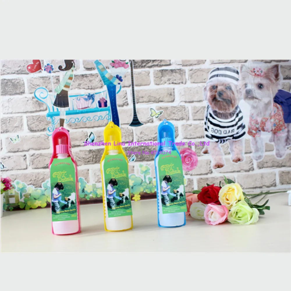 Hateli Pet Supplies Pet Travel Simple Drinking Water Bottle Outdoor Pink Yellow Blue Green 350ML 500ML
Hateli Pet Supplies Pet Travel Simple Drinking Water Bottle Outdoor Pink Yellow Blue Green 350ML 500ML