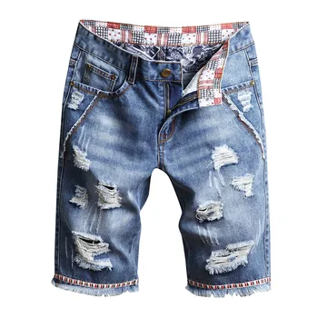 New Fashion Mens Ripped Short Loose Casual Broken Hole Jeans Clothing Bermuda Summe Breathable Denim Shorts Male 3.21
New Fashion Mens Ripped Short Loose Casual Broken Hole Jeans Clothing Bermuda Summe Breathable Denim Shorts Male 3.21