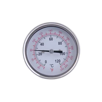 Stainless Steel BBQ Thermometer industrial thermometer for a Moonshine Still Condenser Brew Pot Temperature Instruments
Stainless Steel BBQ Thermometer industrial thermometer for a Moonshine Still Condenser Brew Pot Temperature Instruments