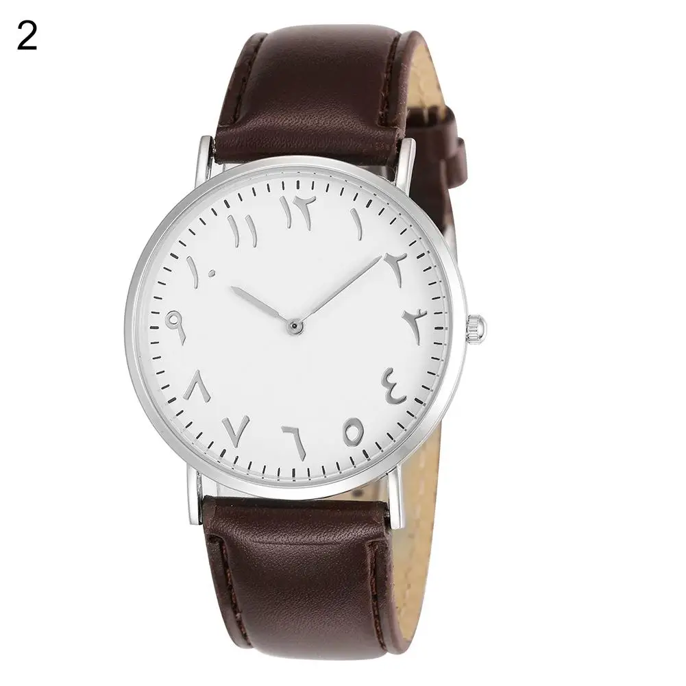 Fashion Arabic Numbers Dial Wrist Watch Day Date Analog Leather Quartz Watch Mens Stainless Steel Back Watch
Fashion Arabic Numbers Dial Wrist Watch Day Date Analog Leather Quartz Watch Mens Stainless Steel Back Watch