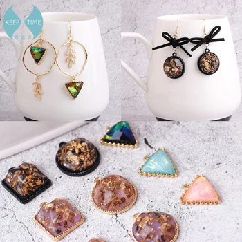 DIY alloy inlaid jewelry accessories gold necklace pendant earrings Affirmative geometric triangle Circle Pendant
DIY alloy inlaid jewelry accessories gold necklace pendant earrings Affirmative geometric triangle Circle Pendant