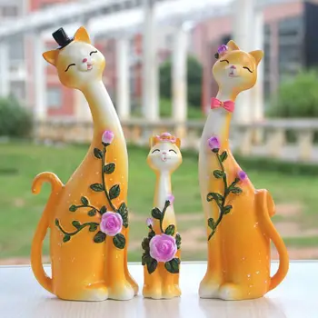 European Chinese style Resin Crafts Cat model Wedding Gift home desktop decor decoration ornaments(A717)
European Chinese style Resin Crafts Cat model Wedding Gift home desktop decor decoration ornaments(A717)