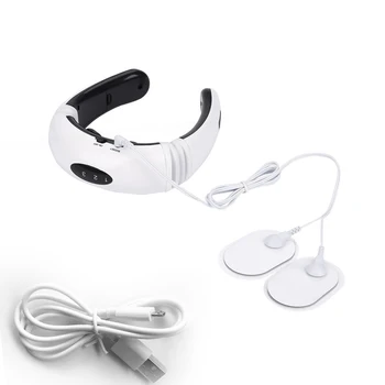 Household Electric Pulse Neck Massager Cervical Vertebra Impulse Physiotherapeutic Acupuncture Magnetic Therapy Relief Pain Tool
Household Electric Pulse Neck Massager Cervical Vertebra Impulse Physiotherapeutic Acupuncture Magnetic Therapy Relief Pain Tool