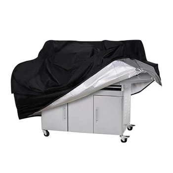 Black Waterproof BBQ Cover Uv Resistant Grill Cover Outdoor Dust Rain BBQ Accessories Protection Charcoal Electric BBQ Cover
Black Waterproof BBQ Cover Uv Resistant Grill Cover Outdoor Dust Rain BBQ Accessories Protection Charcoal Electric BBQ Cover