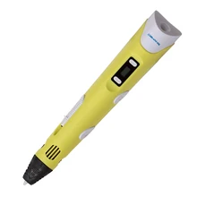 Dewang 2nd LCD screen doodle 3D printing pen match wiht abs/pla for kids birthday and christmas gifts toys inspiring drawing art