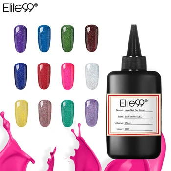 Elite99 100ml Shimmer Neon UV Nails Varnish Semi Permanent UV Gel Nail Polish Nail Art Design Glitter Gel For Nail Gel Lacquer
Elite99 100ml Shimmer Neon UV Nails Varnish Semi Permanent UV Gel Nail Polish Nail Art Design Glitter Gel For Nail Gel Lacquer