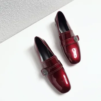 GPOKHDS 2019 women Pumps soft Cow leather autumn spring crystal Rome style wine red color square toe high heels pumps party
GPOKHDS 2019 women Pumps soft Cow leather autumn spring crystal Rome style wine red color square toe high heels pumps party