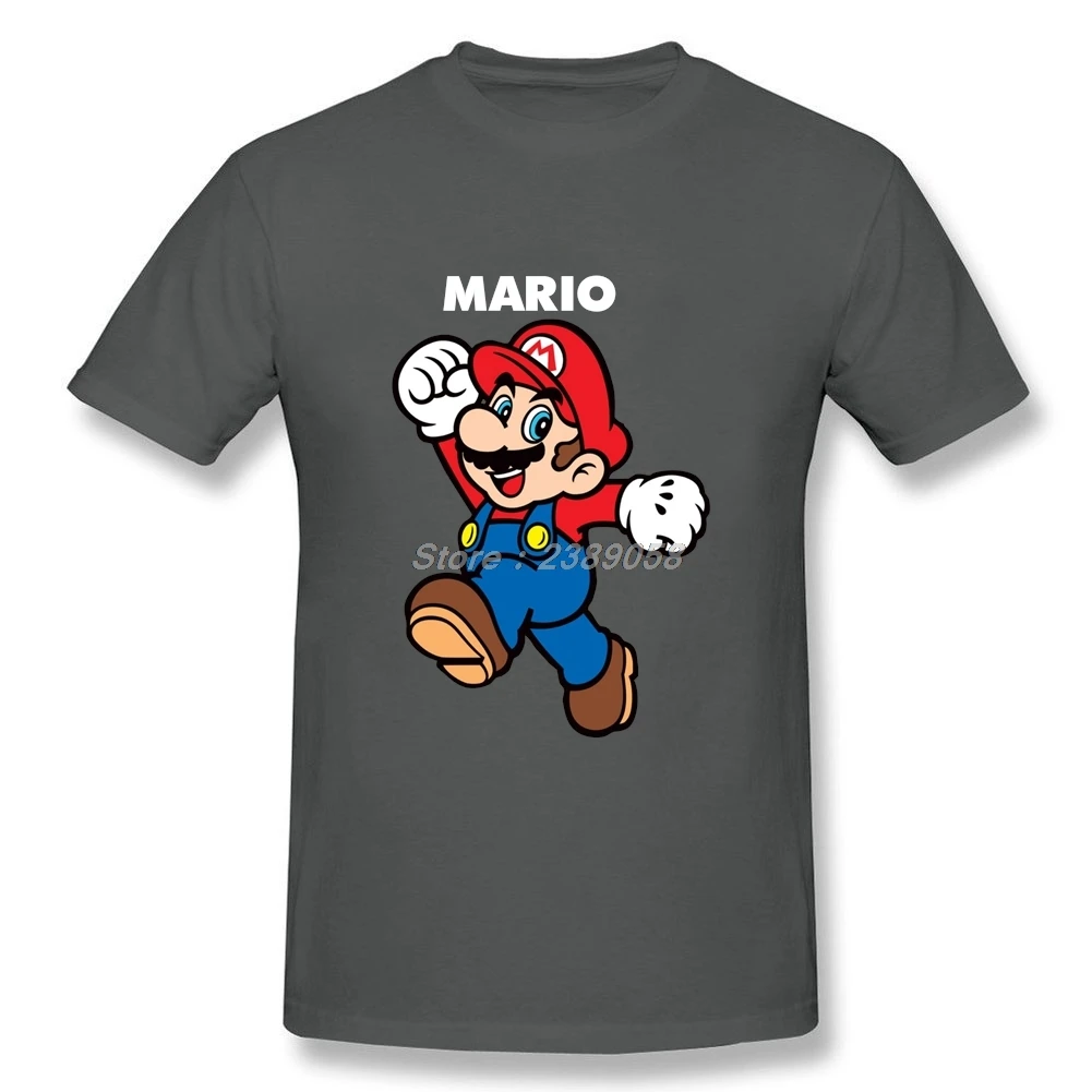 New Brand T Shirt Mens Short Sleeve Super Mario tshirt Funny Anime T Shirts Adult Plus Size
New Brand T Shirt Mens Short Sleeve Super Mario tshirt Funny Anime T Shirts Adult Plus Size