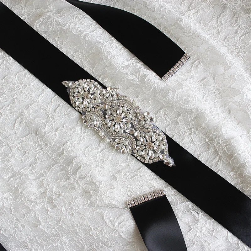 Exquisite Artificial Belts Crystal Rhinestone Pearl Beading Stones Bridal Gown Sash Formal Evening Dress Wedding Belts 2018
Exquisite Artificial Belts Crystal Rhinestone Pearl Beading Stones Bridal Gown Sash Formal Evening Dress Wedding Belts 2018