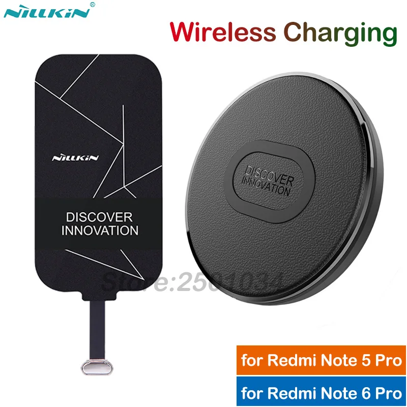 Nillkin Mini Qi Fast Wireless Charger+Micro USB Receiver Adapter Wireless Charging for Xiaomi Redmi Note 5 Pro/Note 6 Pro
Nillkin Mini Qi Fast Wireless Charger+Micro USB Receiver Adapter Wireless Charging for Xiaomi Redmi Note 5 Pro/Note 6 Pro