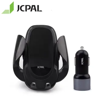 JCPAL Wireless Car Charging Kit with Double Port 30W Car Charger QC3.0 10W/7.5W Wireless Charging and Secure Mount 53632
JCPAL Wireless Car Charging Kit with Double Port 30W Car Charger QC3.0 10W/7.5W Wireless Charging and Secure Mount 53632