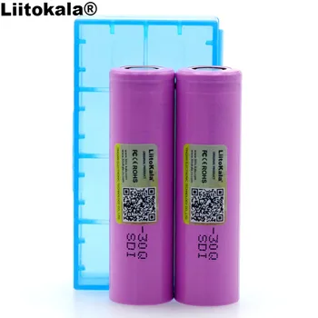 2PCS Liitokala 100% Original Brand new ICR18650 30Q Rechargeable battery 3000mAh li-lon batteries + Storage box
2PCS Liitokala 100% Original Brand new ICR18650 30Q Rechargeable battery 3000mAh li-lon batteries + Storage box