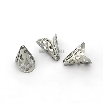Stainless Steel Filigree Hollow Flower Tassel Bead End Caps Connector Silver tone DIY Finding Stuff 10x12mm Wholesale
Stainless Steel Filigree Hollow Flower Tassel Bead End Caps Connector Silver tone DIY Finding Stuff 10x12mm Wholesale