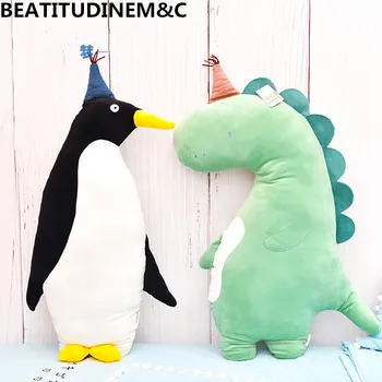 1Pcs Creative Human Curve Design Animal Plush Toy Dinosaur Penguin Elephant Cat Shark Sofa Pillow Cushion Child Toy Soothe Toy H
1Pcs Creative Human Curve Design Animal Plush Toy Dinosaur Penguin Elephant Cat Shark Sofa Pillow Cushion Child Toy Soothe Toy H