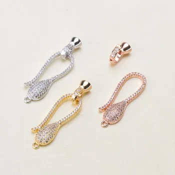 Jewelry Making Supplies High Quality Copper Zirconia Rhinestone Findings DIY Long Pearls Necklace Pendant Accessories Spacers
Jewelry Making Supplies High Quality Copper Zirconia Rhinestone Findings DIY Long Pearls Necklace Pendant Accessories Spacers