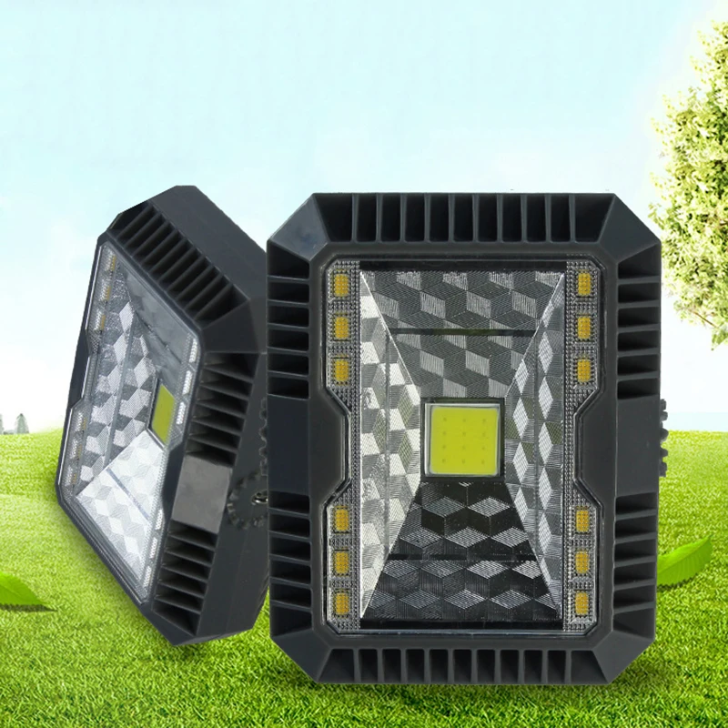Садовый светильник на солнечной батарее светодиодный переносной для палаток с