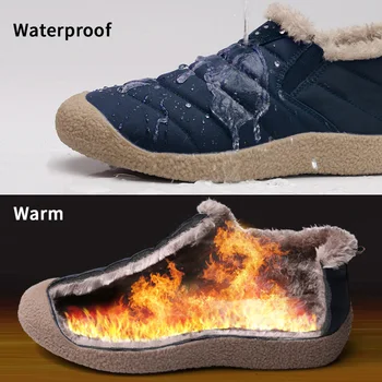 Surom Winter Shoes Men Adult Warm Casual Shoes Waterproof Fabric Mens Boots Out Door Winter Male Footwear Slip-On Krasovki 39-45
Surom Winter Shoes Men Adult Warm Casual Shoes Waterproof Fabric Mens Boots Out Door Winter Male Footwear Slip-On Krasovki 39-45