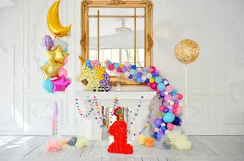 One Year Birthday Decorations colorful Balloons window backdrops Vinyl cloth High quality Computer print party background
One Year Birthday Decorations colorful Balloons window backdrops Vinyl cloth High quality Computer print party background